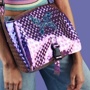 Kiko x Unif Butterfly Messenger Bag